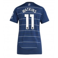 Maglia Calcio Aston Villa Ollie Watkins #11 Terza Divisa Donna 2024-25 Manica Corta